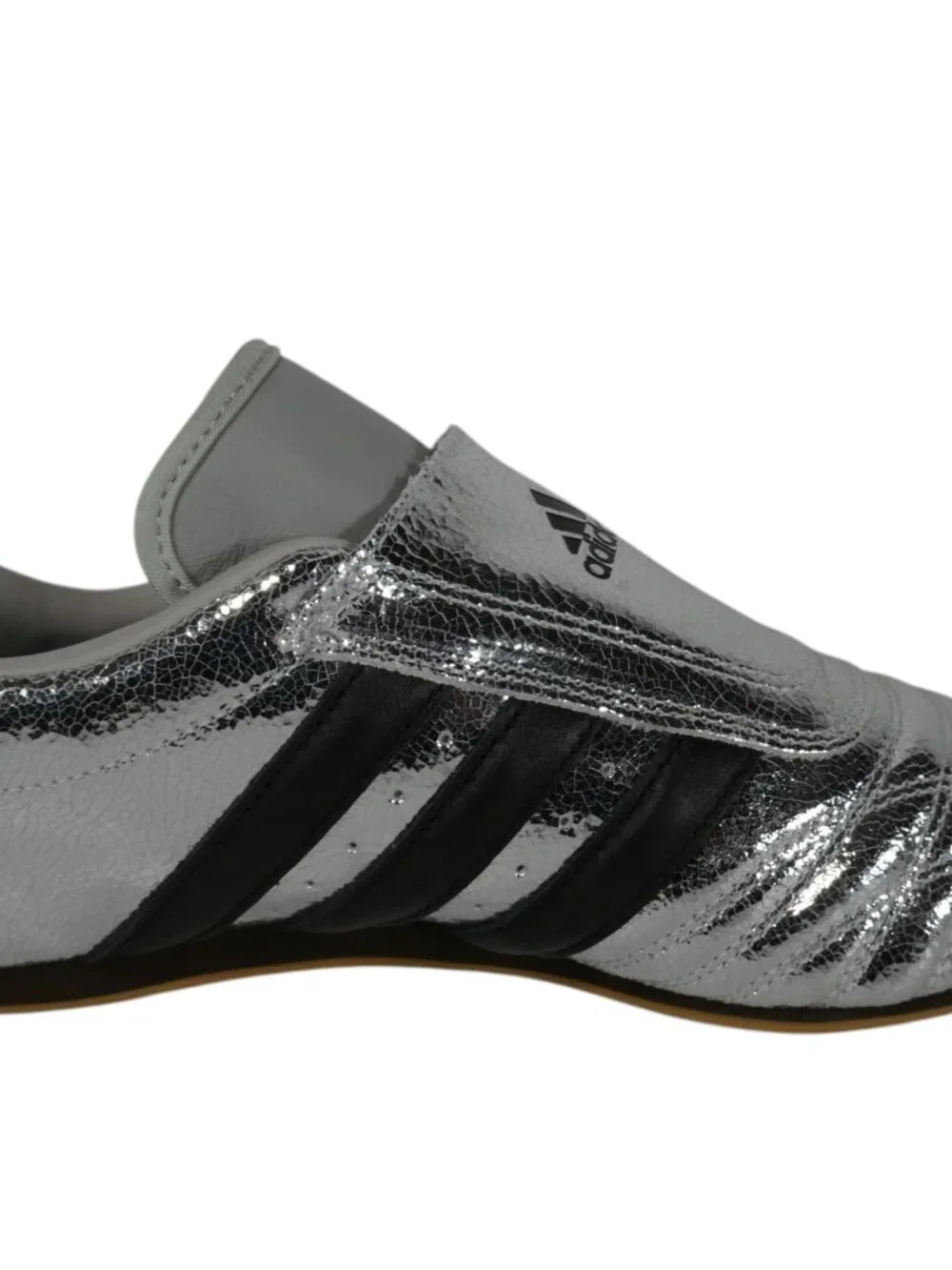 Adidas Women’s Taekwondo JH9664 Silver Metallic/Core Black/Gum Size 8.5 Sneakers